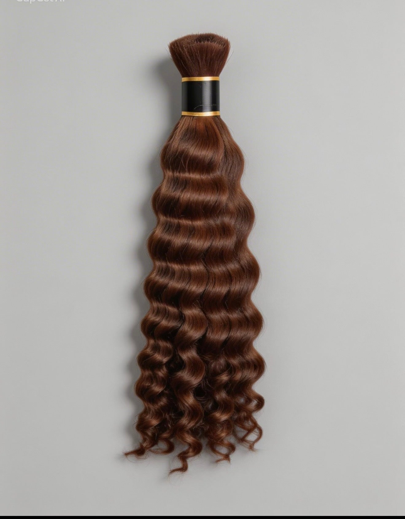 18” deep wave bulk hair bundles for boho/goddess braids