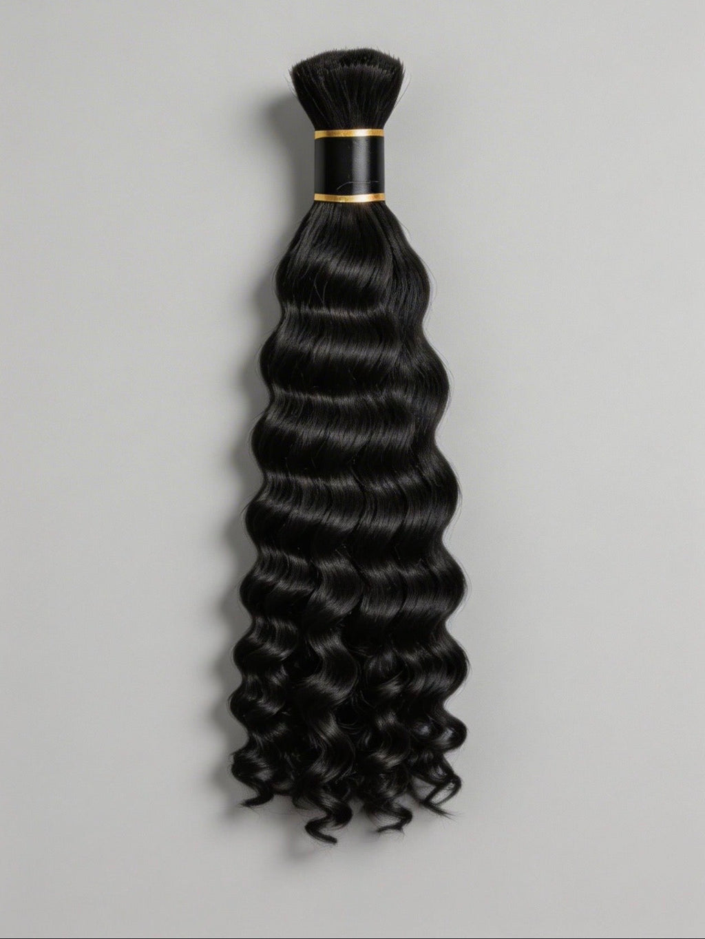 18” deep wave bulk hair bundles for boho/goddess braids