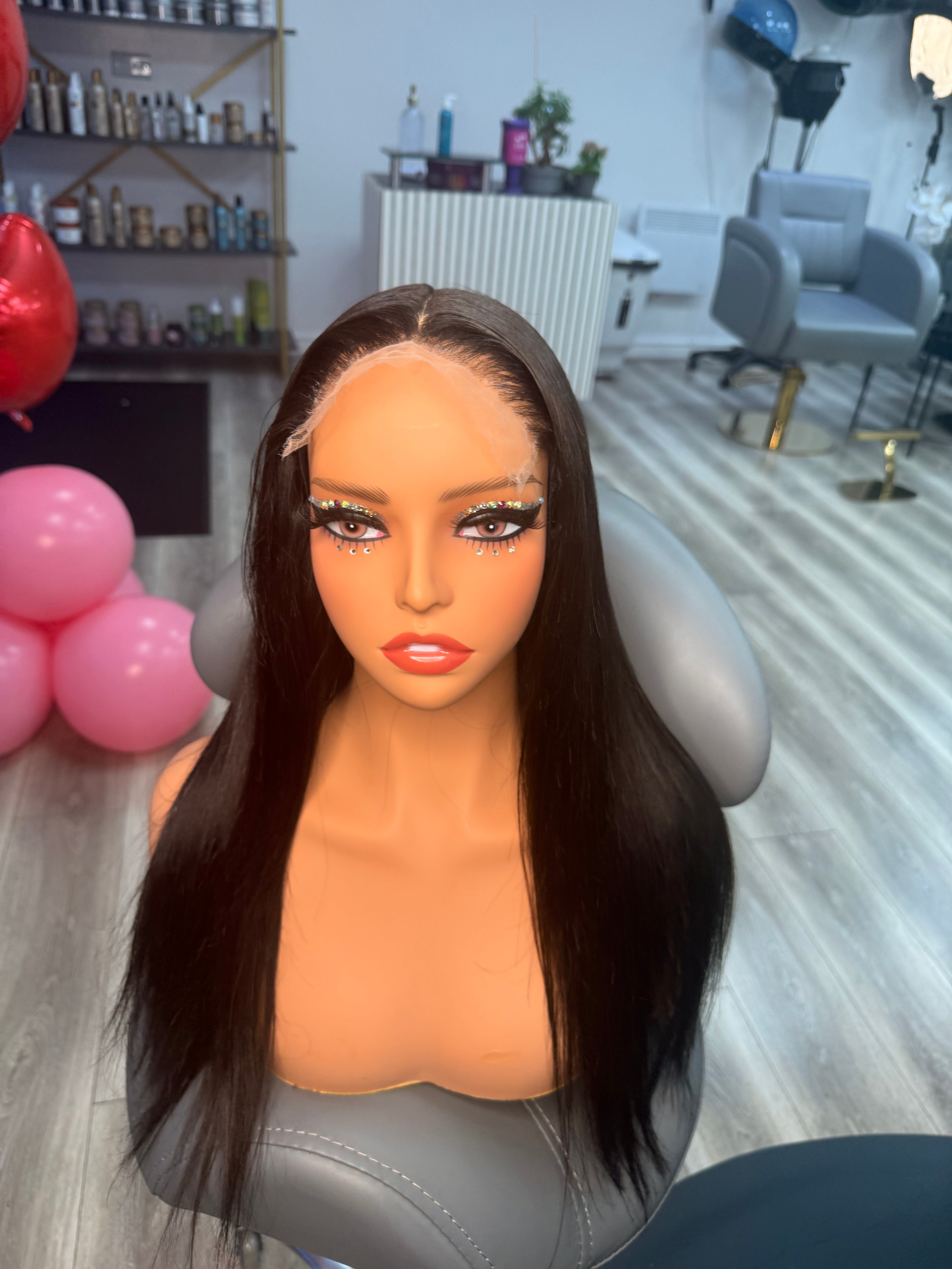 16” 6x6 HD closure raw Vietnamese hair (100% human hair)