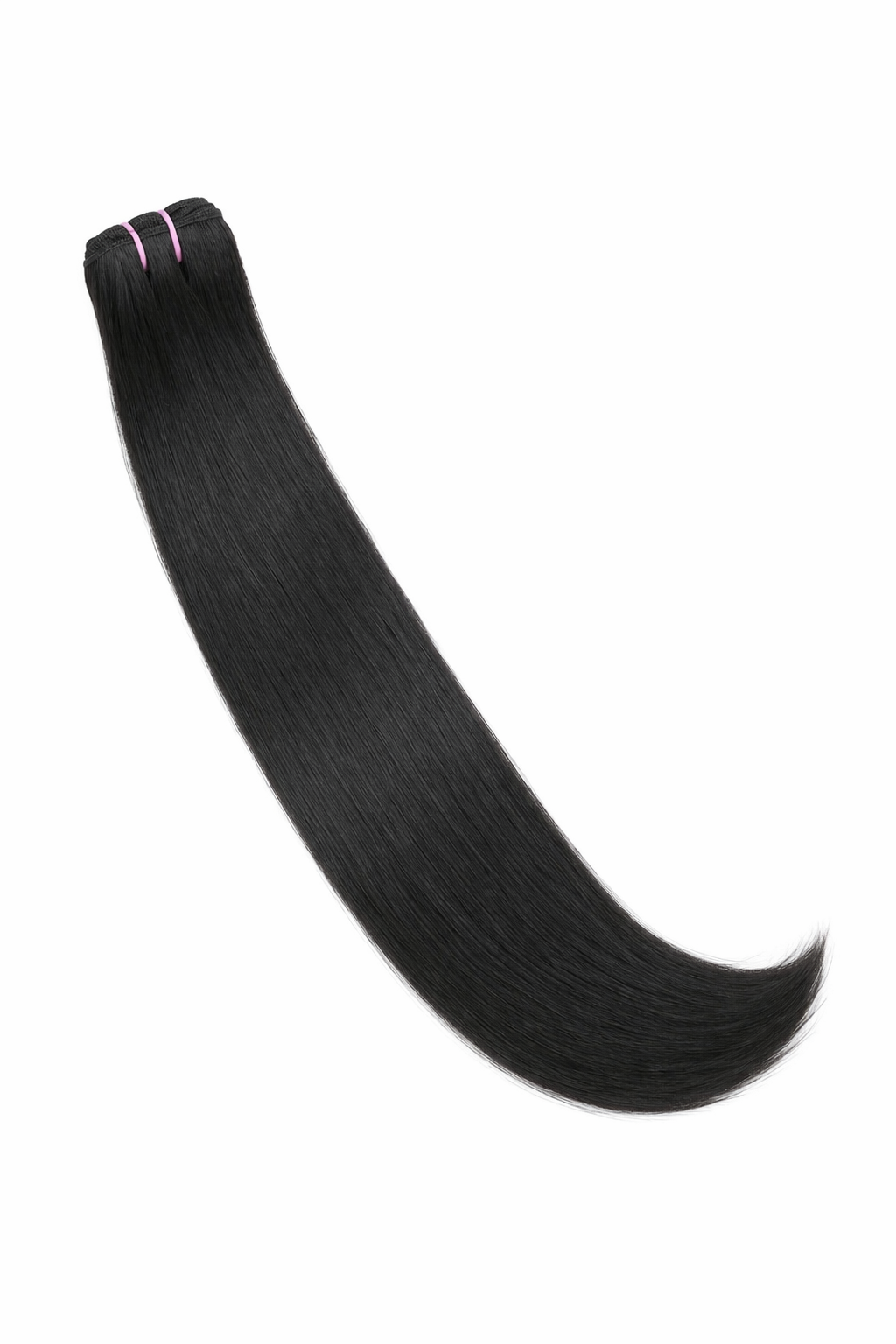 Raw straight bundles- 1B (Natural Black)